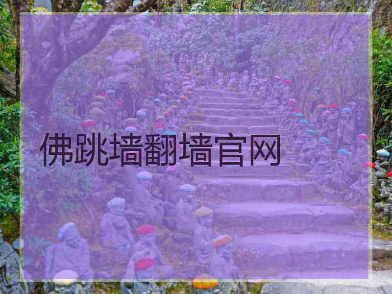 佛跳墙翻墙官网