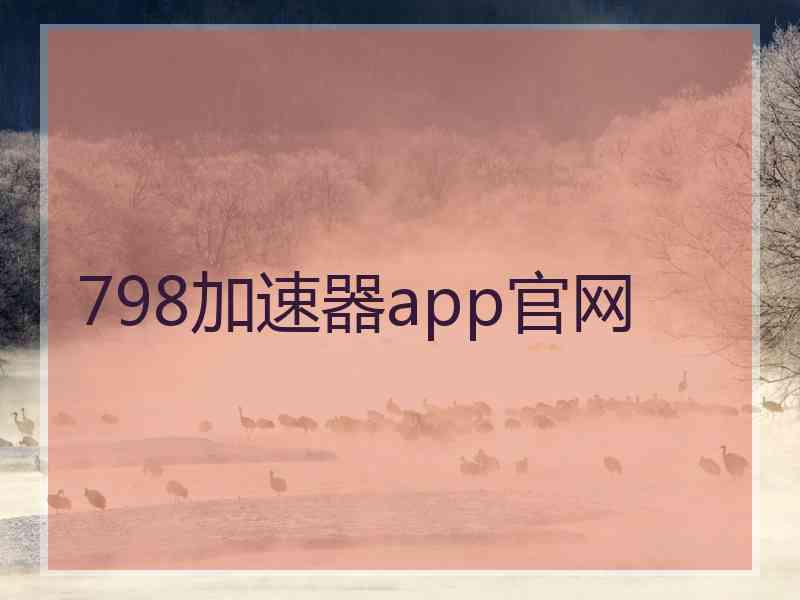 798加速器app官网