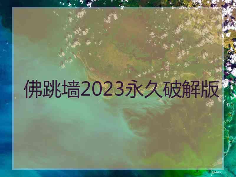 佛跳墙2023永久破解版