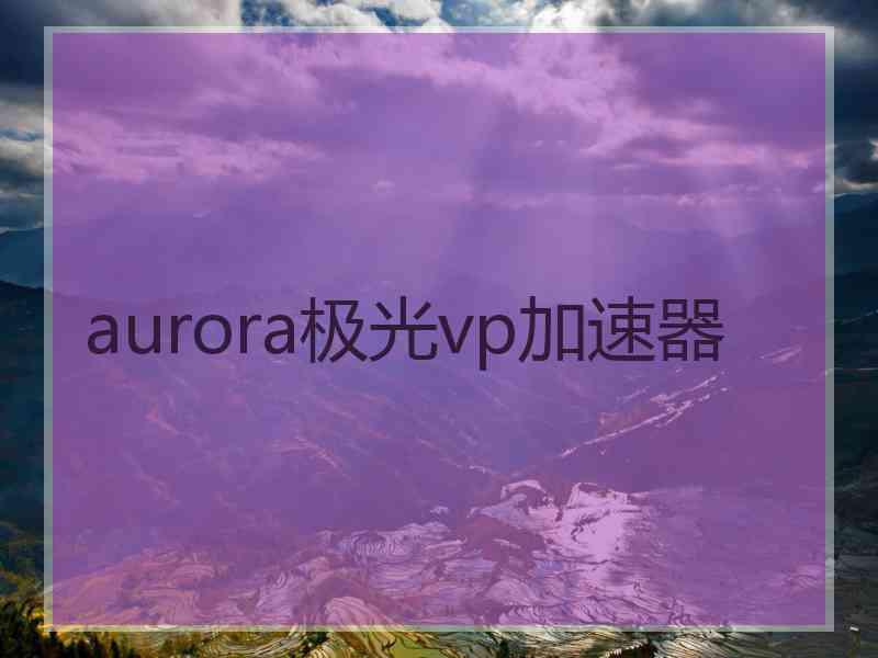 aurora极光vp加速器