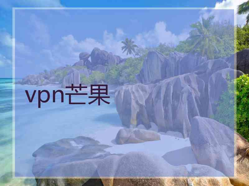 vpn芒果