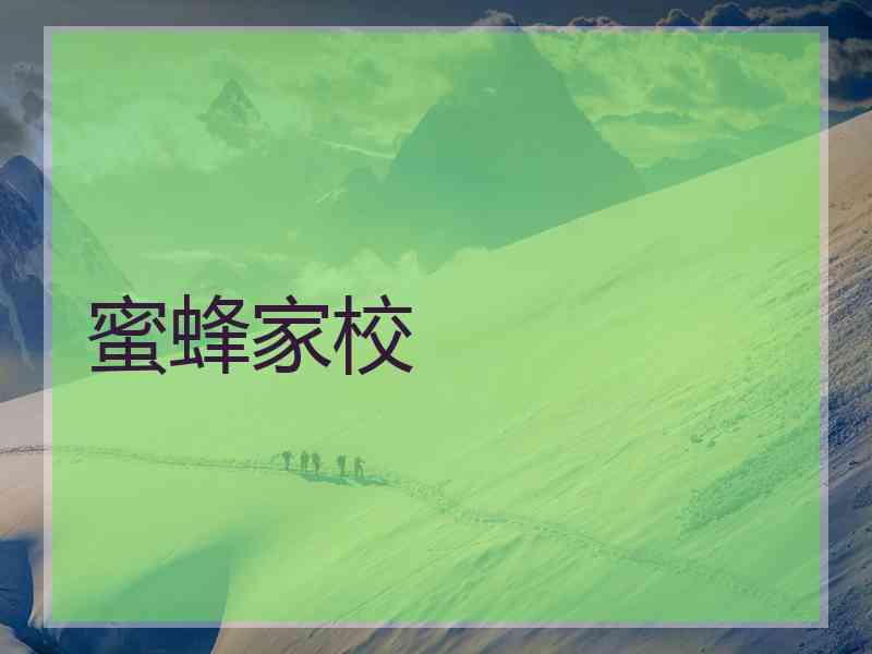 蜜蜂家校