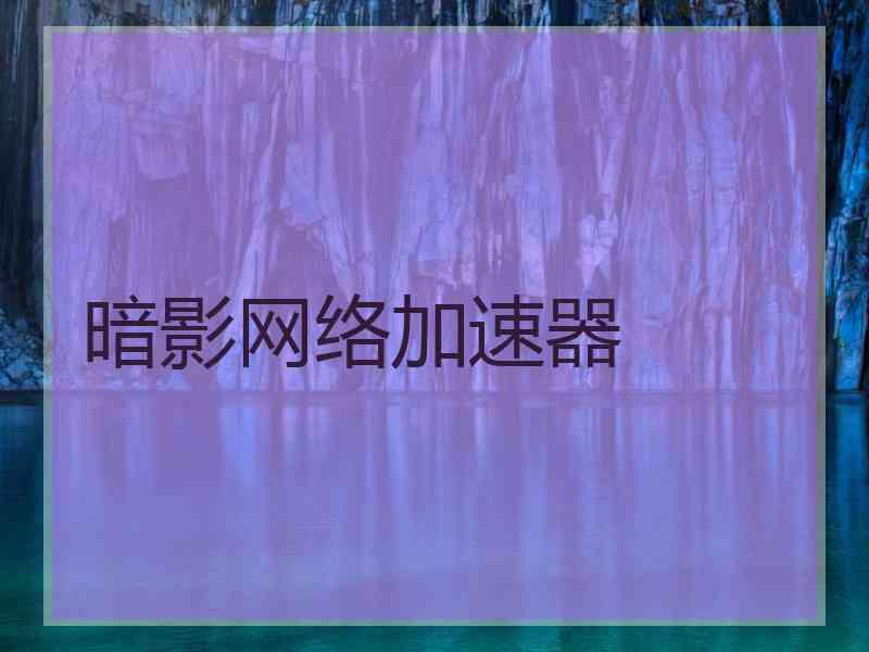 暗影网络加速器