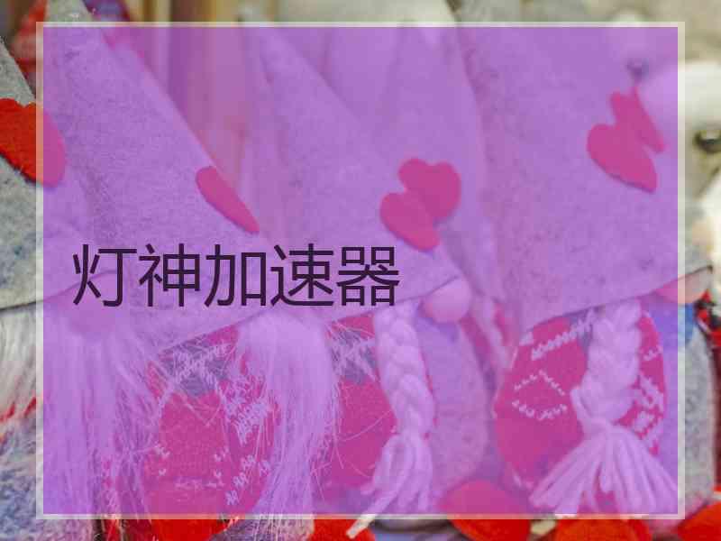 灯神加速器