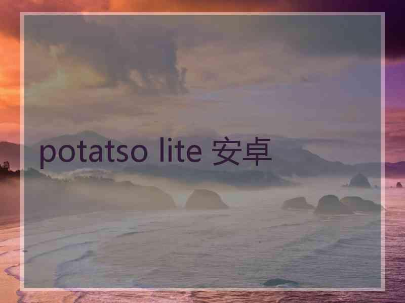 potatso lite 安卓