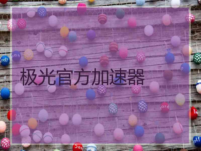 极光官方加速器
