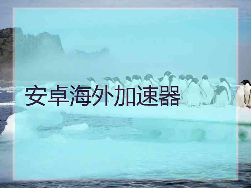 安卓海外加速器