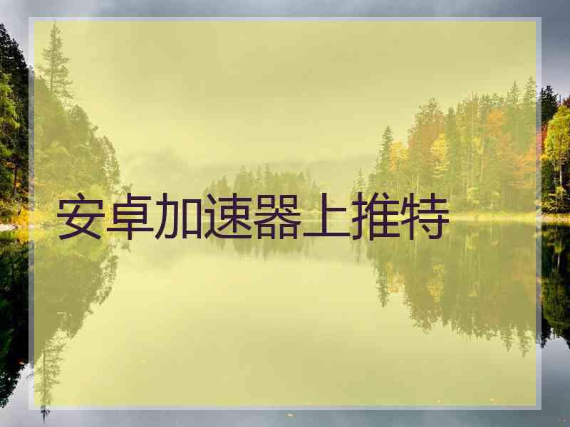 安卓加速器上推特