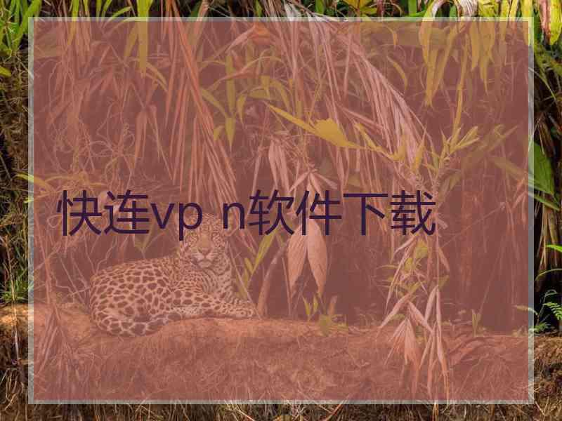 快连vp n软件下载
