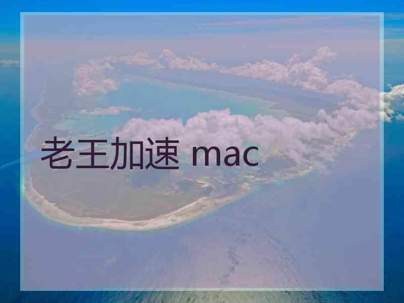 老王加速 mac