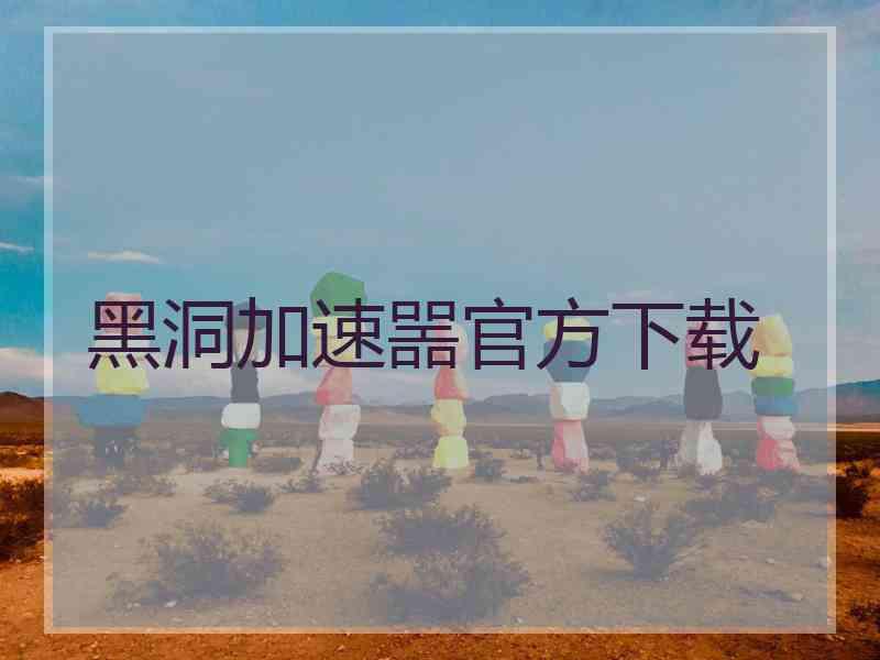 黑洞加速噐官方下载