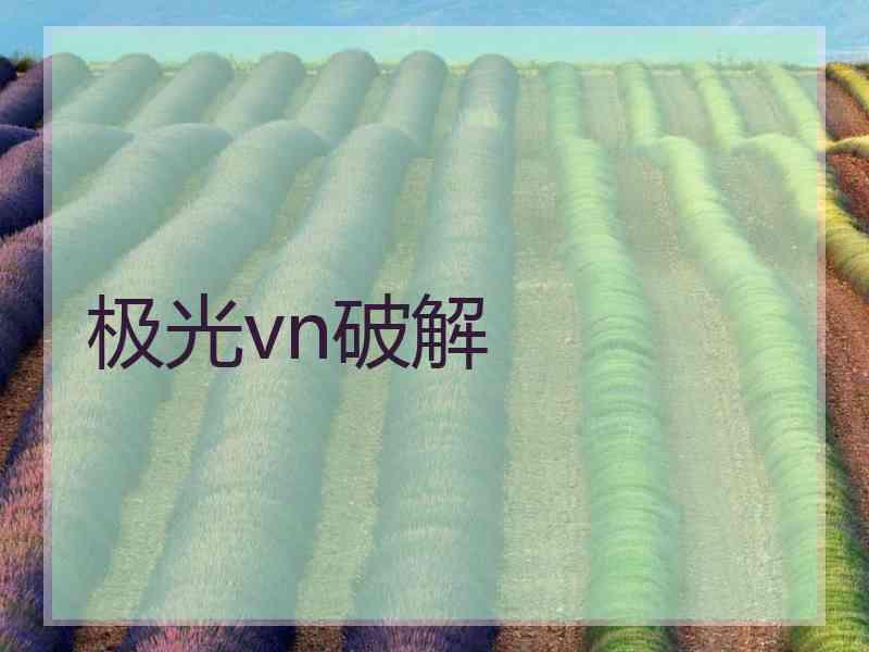 极光vn破解