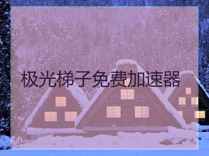 极光梯子免费加速器