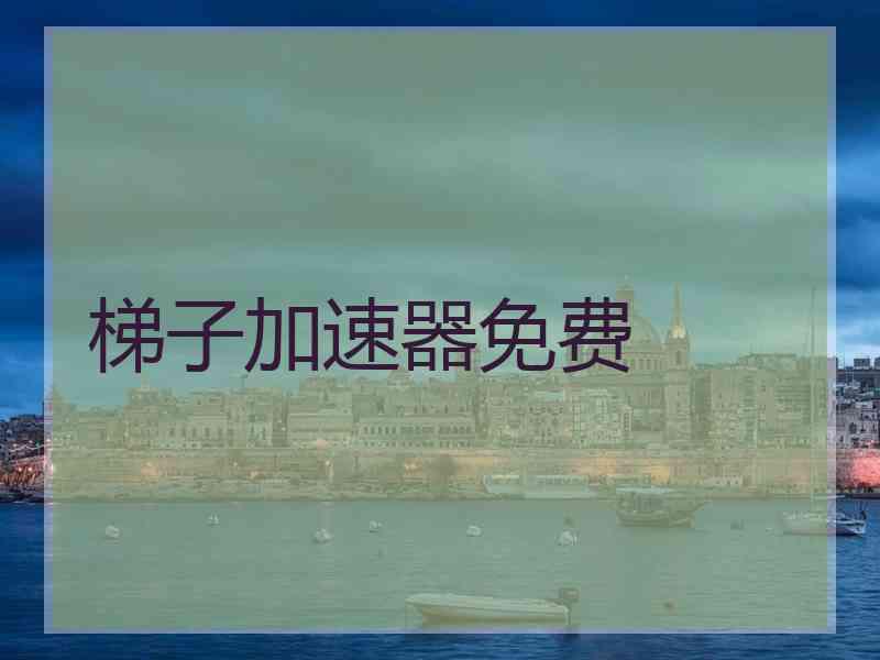 梯子加速器免费