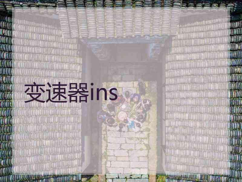 变速器ins