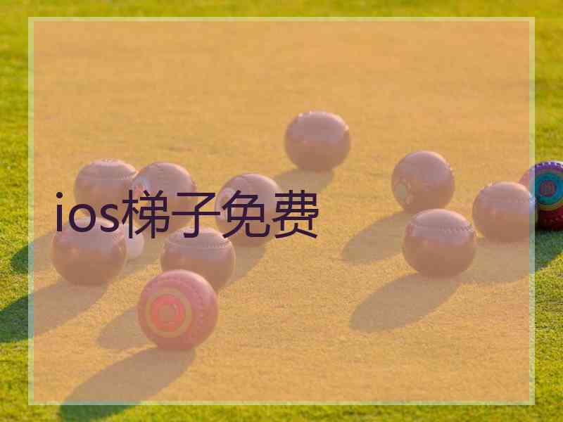 ios梯子免费