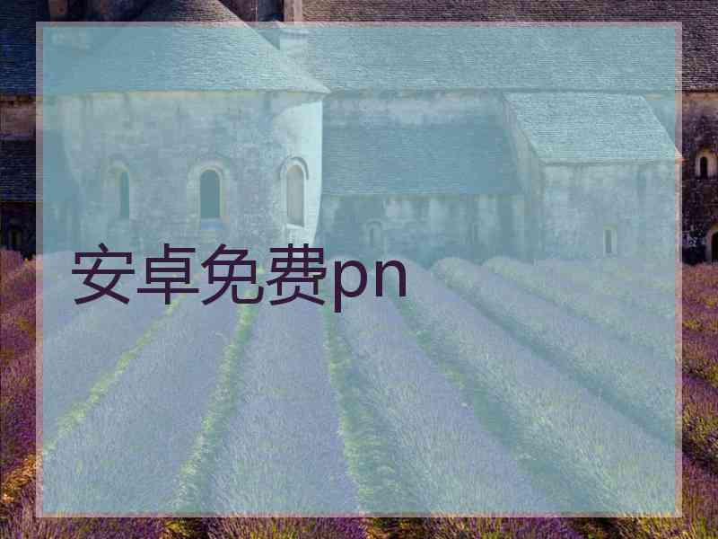安卓免费pn