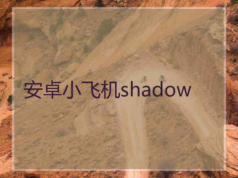 安卓小飞机shadow