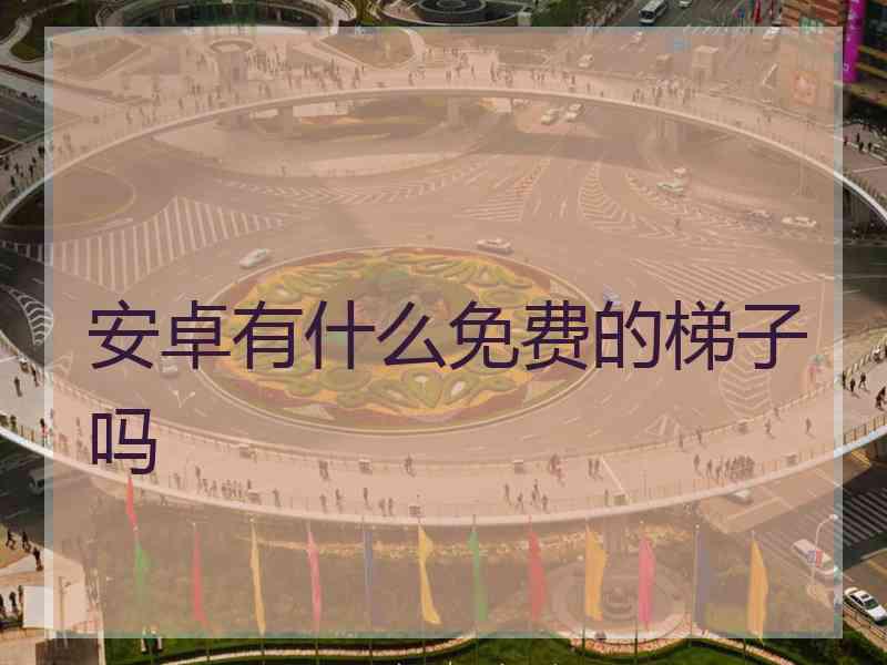 安卓有什么免费的梯子吗