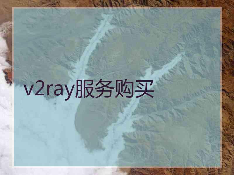 v2ray服务购买