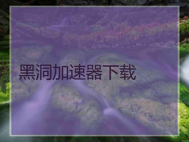 黑洞加速器下载