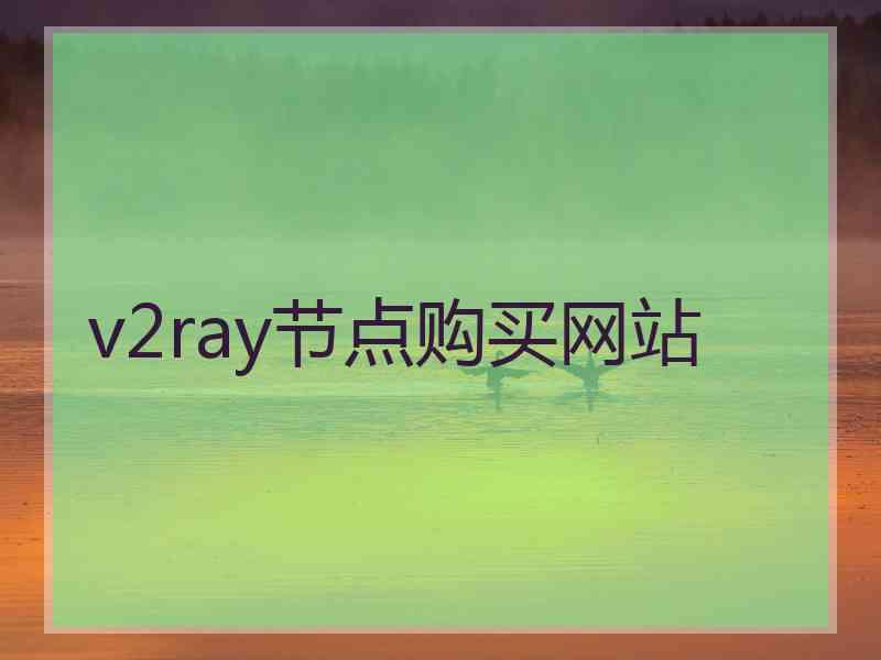 v2ray节点购买网站