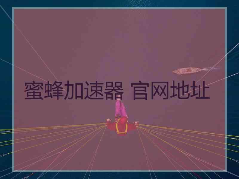 蜜蜂加速器 官网地址